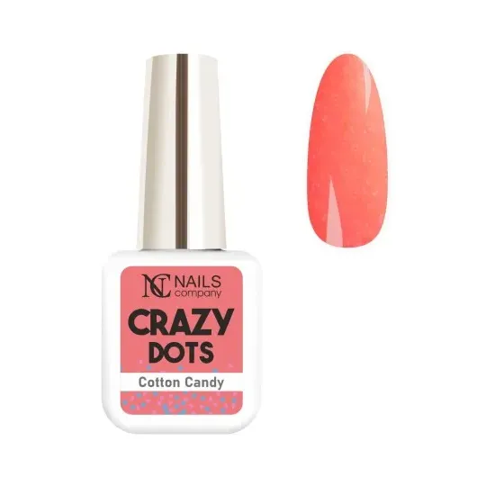 Vernis orange à effets Cotton Candy Nails Company