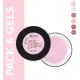 Pack de 6 gels UV sans limage Easy Control