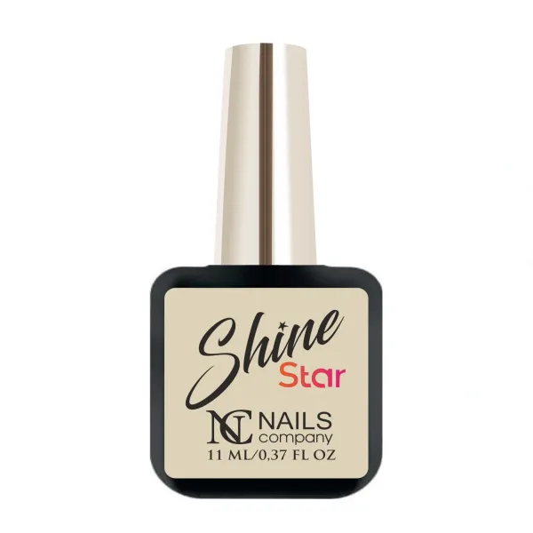 Gel UV de finition brillant avec filtre bleu Top Coat Shine Star