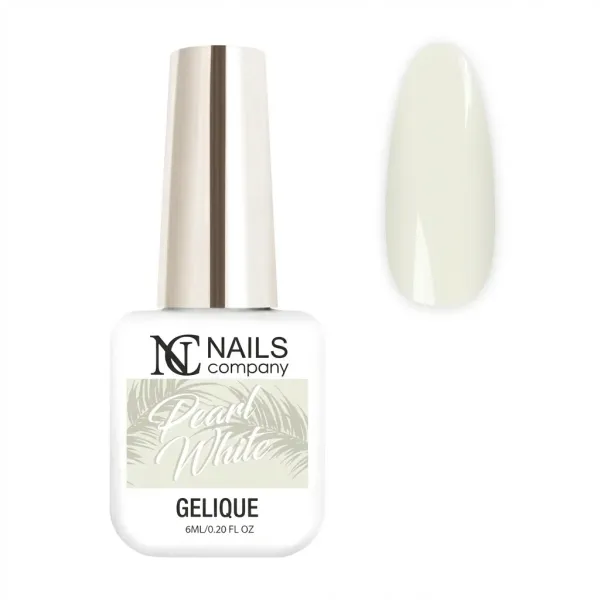 Vernis semi permanent blanc laiteux Pearl White par Nails Company