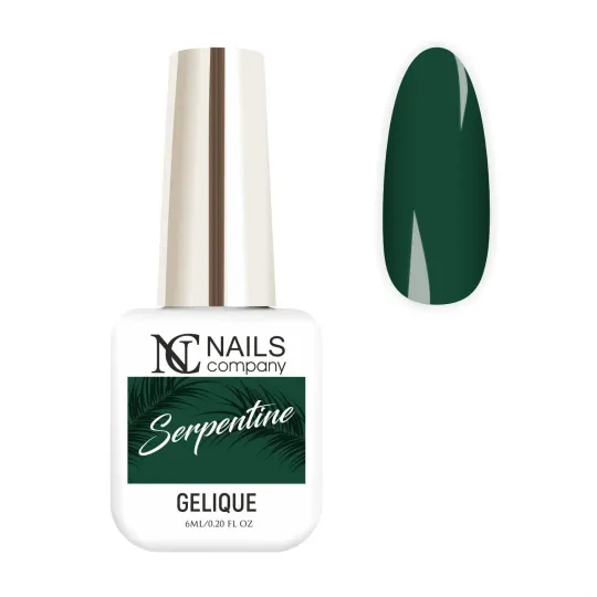 Vernis semi permanent vert Serpentine - Je t'aime PARIS