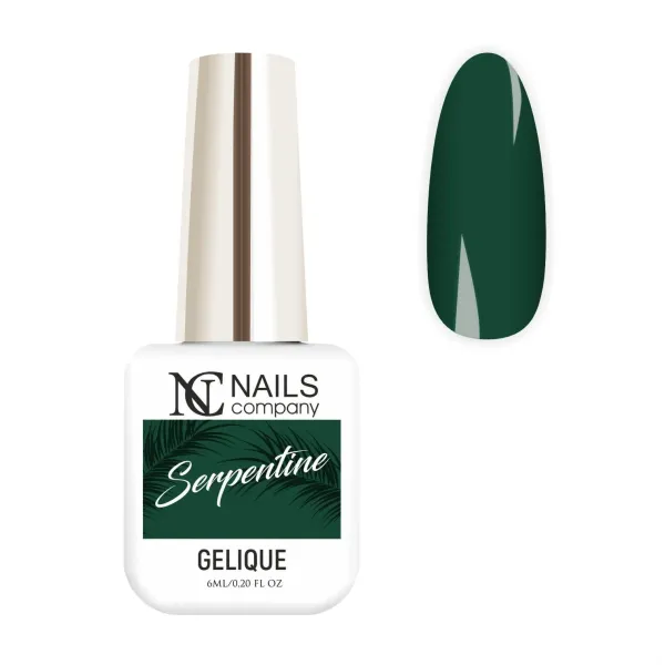 Vernis semi permanent vert Serpentine - Je t'aime PARIS