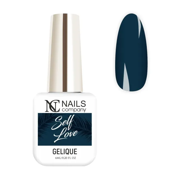 Vernis semi permanent bleu nuit Self Love - collection Don't forget me
