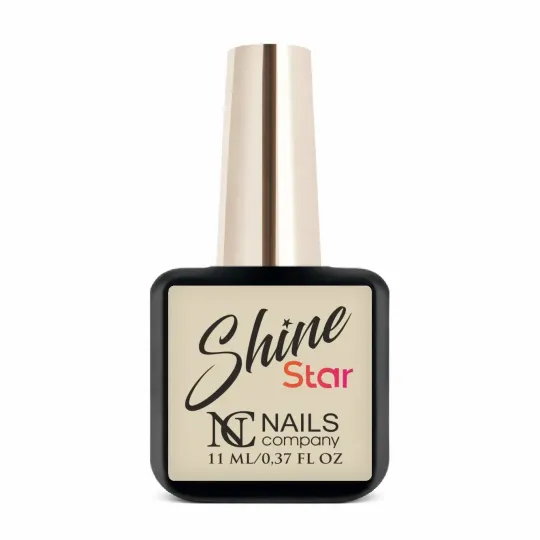 Gel UV de finition brillant avec filtre bleu Top Coat Shine Star