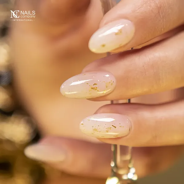 Vernis semi-permanent Peach - collection Gold Rush, 6ml