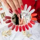 Collection de vernis semi-permanents rouges pour la Saint-Valentin