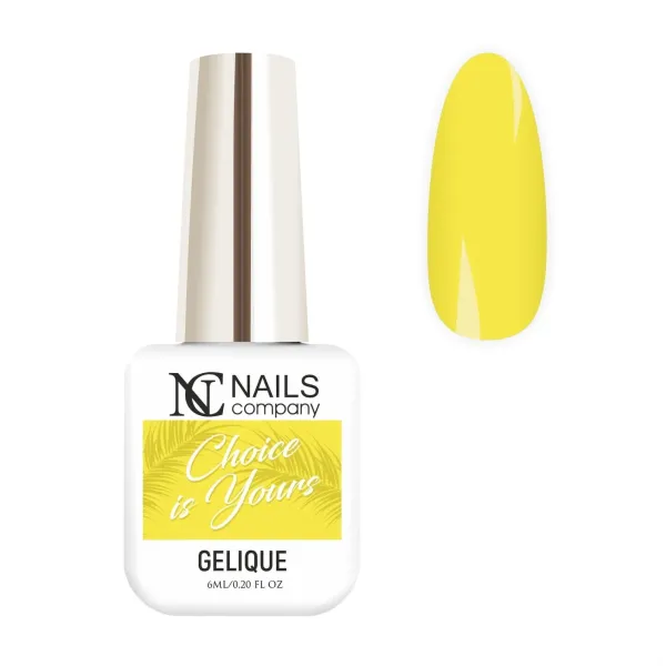 Vernis semi-permanent jaune pastel Choice is Your de la collection Nails Talk.