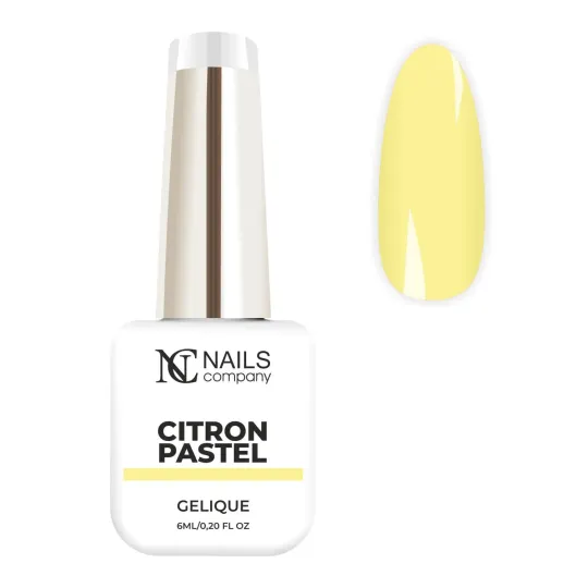 Vernis semi permanent jaune pastel Citron Pastel de la collection La Petite.