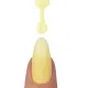 Vernis jaune pastel