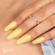 inspiration ongle jaune pastel