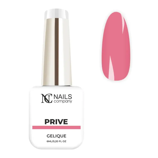 Vernis semi permanent rose pastel Prive de la collection La Petite.