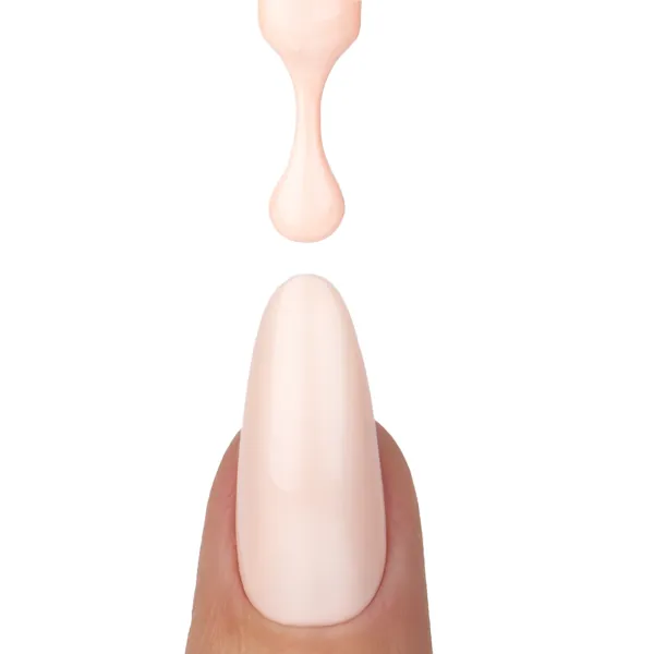 Vernis semi-permanent pêche pastel Florette de la collection La Petite.