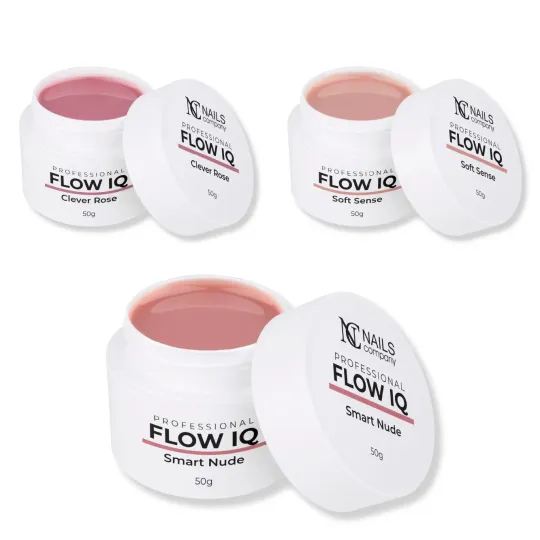 Kit de 3 gels UV de construction Flow IQ.