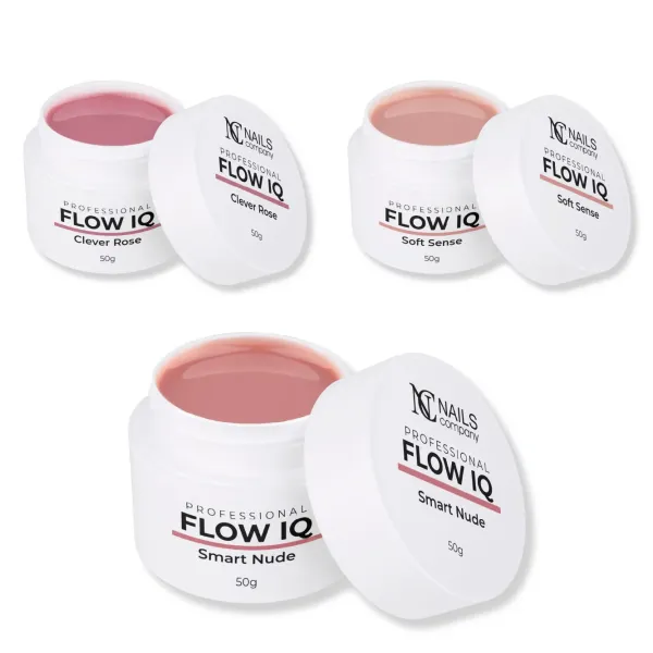 Kit de 3 gels UV de construction Flow IQ.