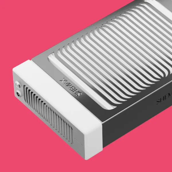 Aspirateur à ongles blanc Style Pro Shemax