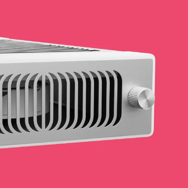 Réglage puissance aspirateur manucure blanc Style Pro Shemax