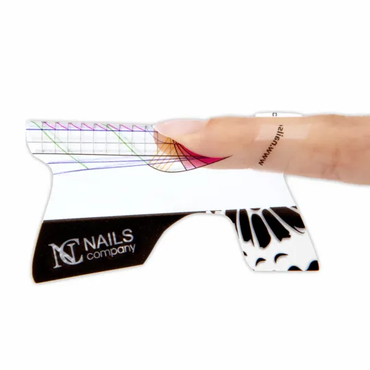 Chablons ongles transparents - 500 pièces
