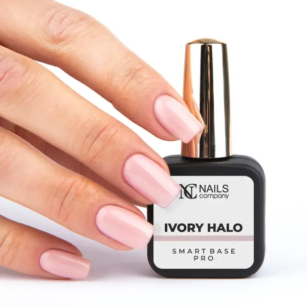 Rubber Base Smart Pro rose crémeux Ivory Halo