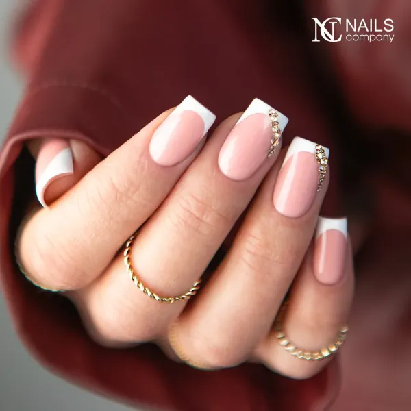 Inspiration ongle Rubber Base rose foncé Smart Pro Nectara