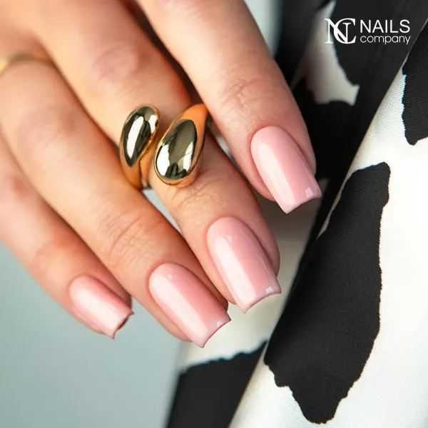 Nails inspiration Rubber Base rose foncé Smart Pro Nectara