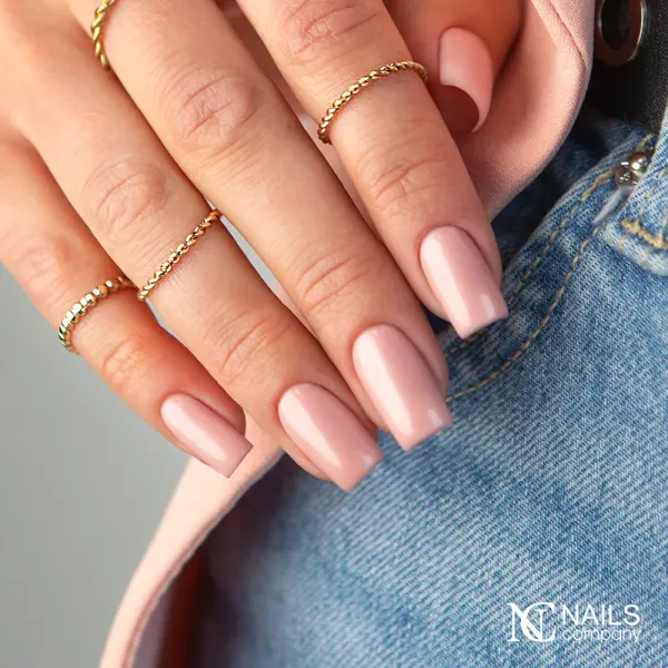 Inspiration ongles rose nude Smart Pro Skin Echo