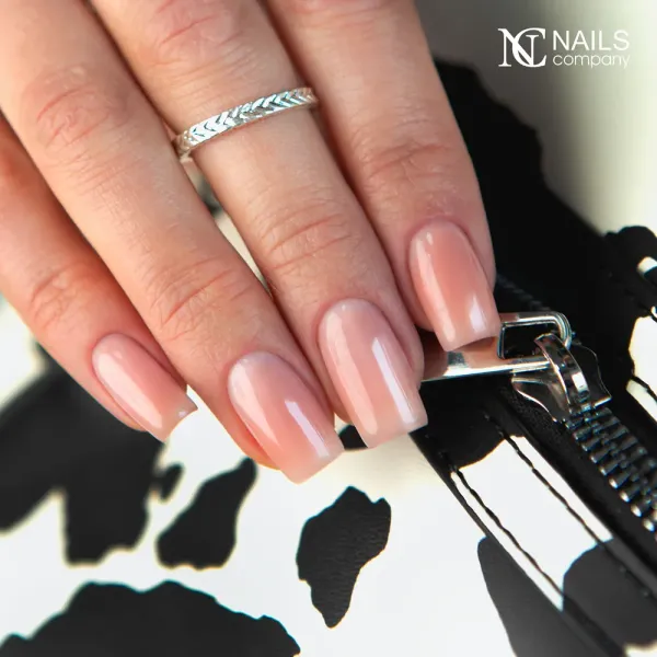Nails inspiration Rubber Base pêche beige Smart Pro Soft Amber