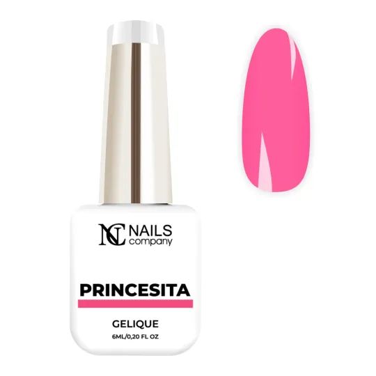 Vernis semi-permanent rose néon Princesita