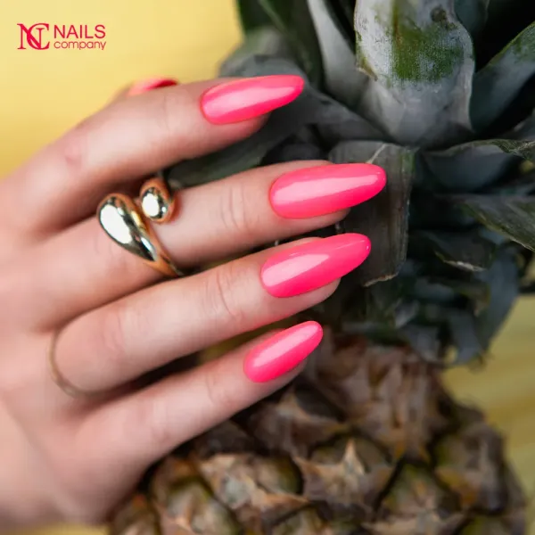 Inspiration ongle rose bonbon Princesita