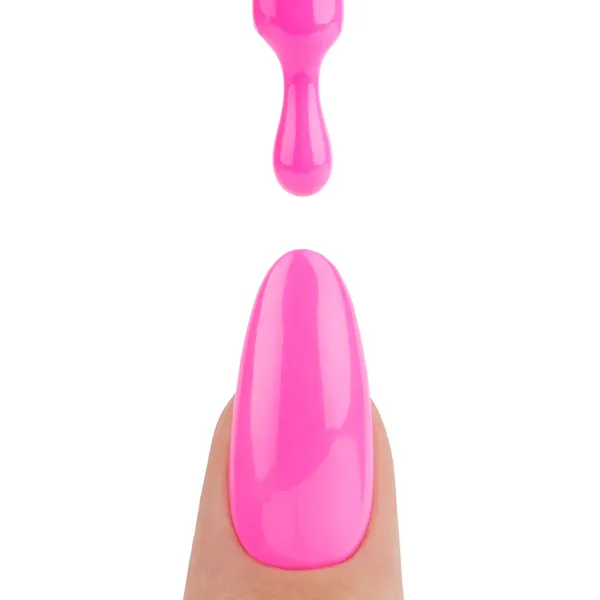 Vernis semi-permanent rose fluo Bandida