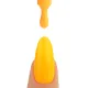 Vernis semi-permanent orange fluo Chulita