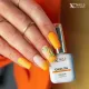 Inspiration Vernis semi-permanent orange néon Chulita