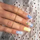 Inspiration ongles jaune néon Goldita
