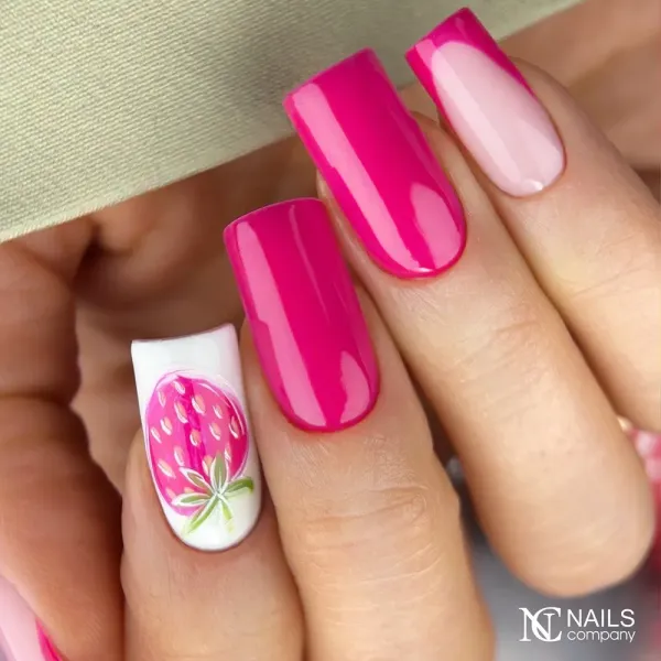 Inspiration ongle rouge néon Diabla