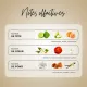 Notes olfactives :  Bergamote, poire, mandarine