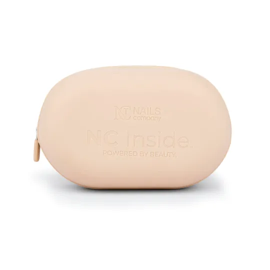 Trousse beige en silicone Nails Company