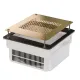 Aspirateur Encastrable Teri Turbo Grille Or