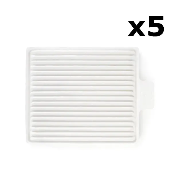Lot 5 Filtres Hepa pour aspirateur Teri