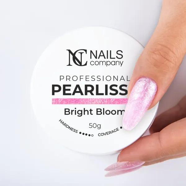 Bright Room est un gel sans limage rose avec un effet perlé.