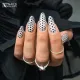 Inspiration ongles effet sirène argenté