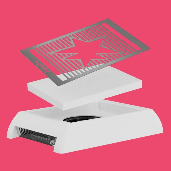 Aspirateur à Ongles Petite Pro Shemax Rose
