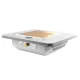 Aspirateur encastrable Teri Brilliant grille dorée