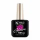 Top coat avec des paillettes roses