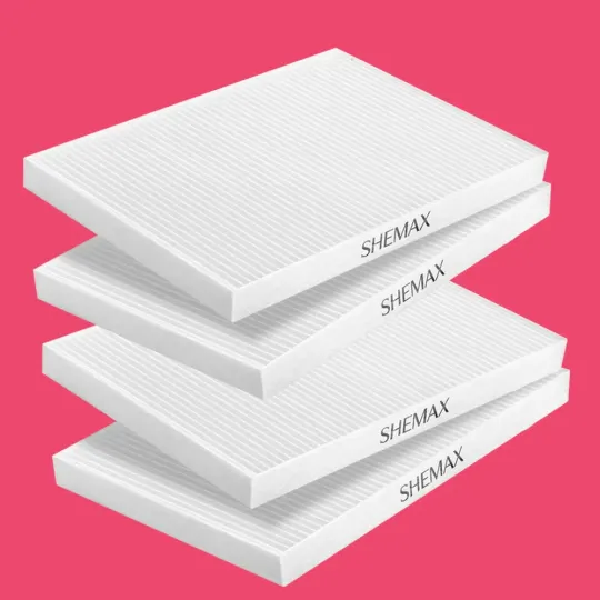 Lot de 4 filtres Shemax pour un 1 an de tranquilité