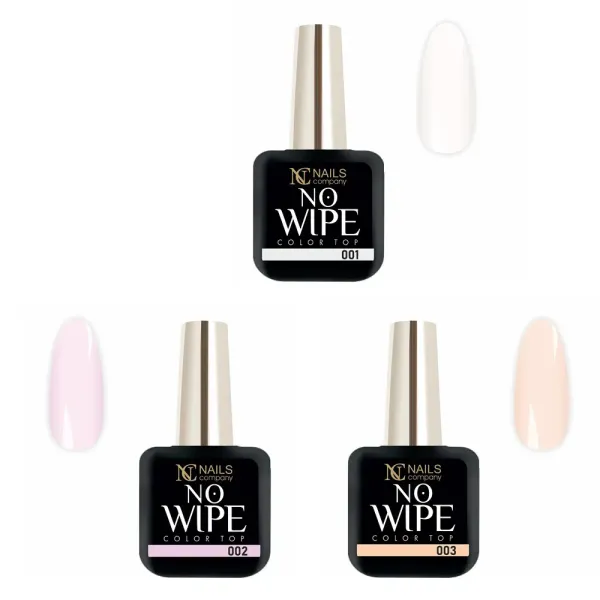 Pack 3 Top Coat No Wipe Color