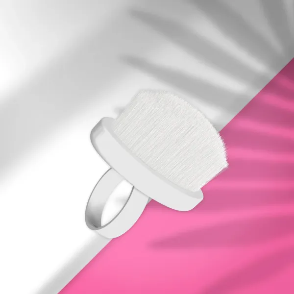 STALEKS EXPERT 03 Mini
Anneau-brosse manucure pour nettoyer les ongles de la poussière (10 pièces)