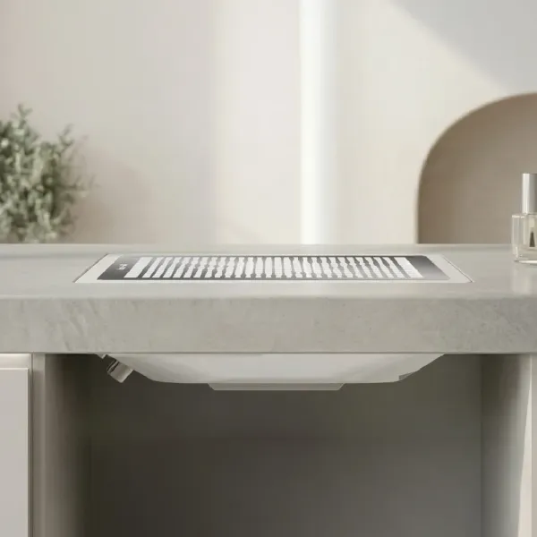 Mise en situation Aspirateur manucure encastrable PetitePro Shemax
