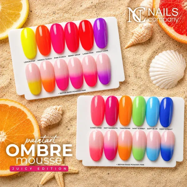 Coffret de 12 gels paints Ombre mousse Juicy édition
