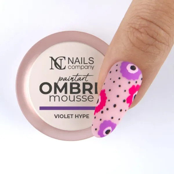 gel paint violet
