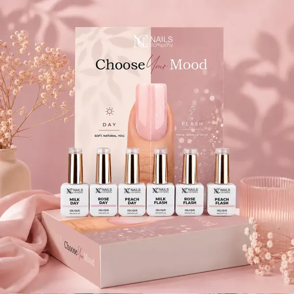 Coffret vernis semi-permanent nudes Choose Your Mood