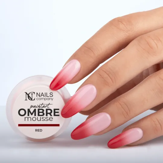 Gel paint rouge